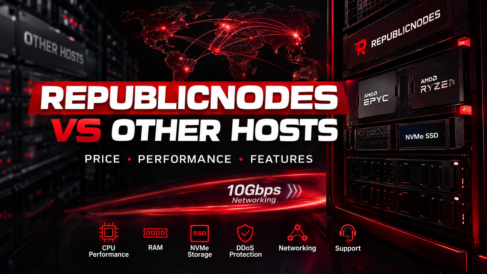 RepublicNodes vs Other Hosting Providers in 2026: Performance, Pricing, Support & Infrastructure Compared